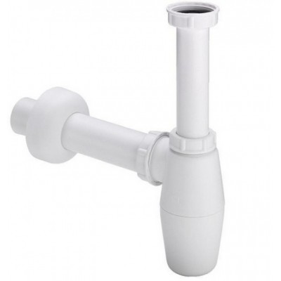 Viega Project pvc bekersifon met muurbuis en roset 1 1/4 (vraag om de laagste prijs)