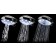 Ope handdouche met POWER LED wit licht LD8653-C 